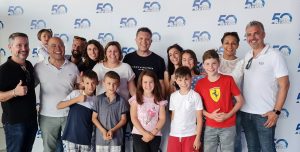 Personale di Alufinish Italia ad Andernach per il 50° anniversario di Alufinish GmbH
